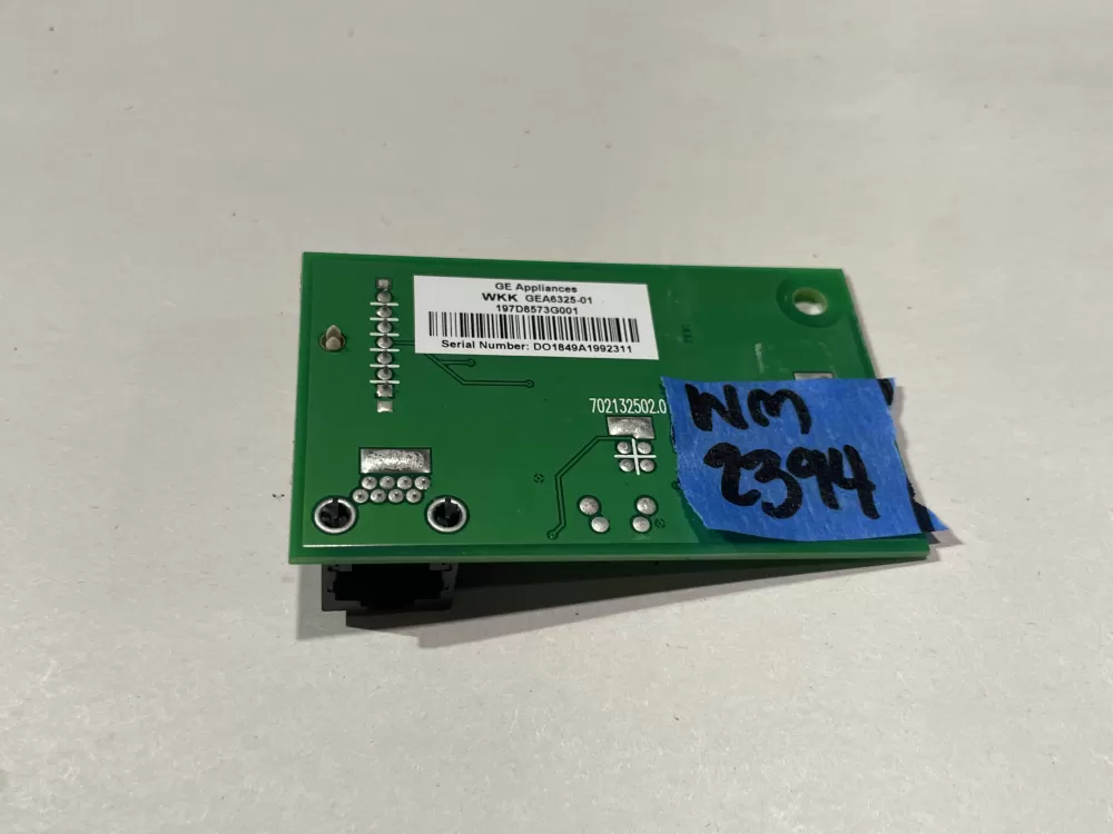 GE 197D8573G001 Refrigerator Control Board Humidity AZ142324 | Wm2394