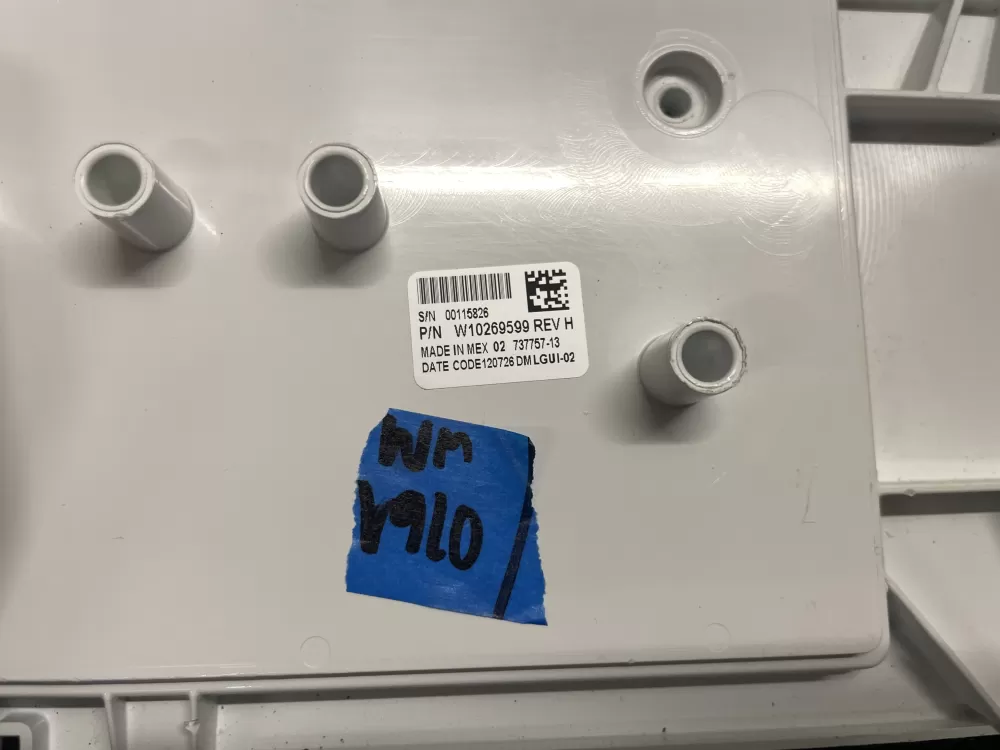 Whirlpool W10252255 WPW10269599 Washer Control Board AZ204391 | Wmv910