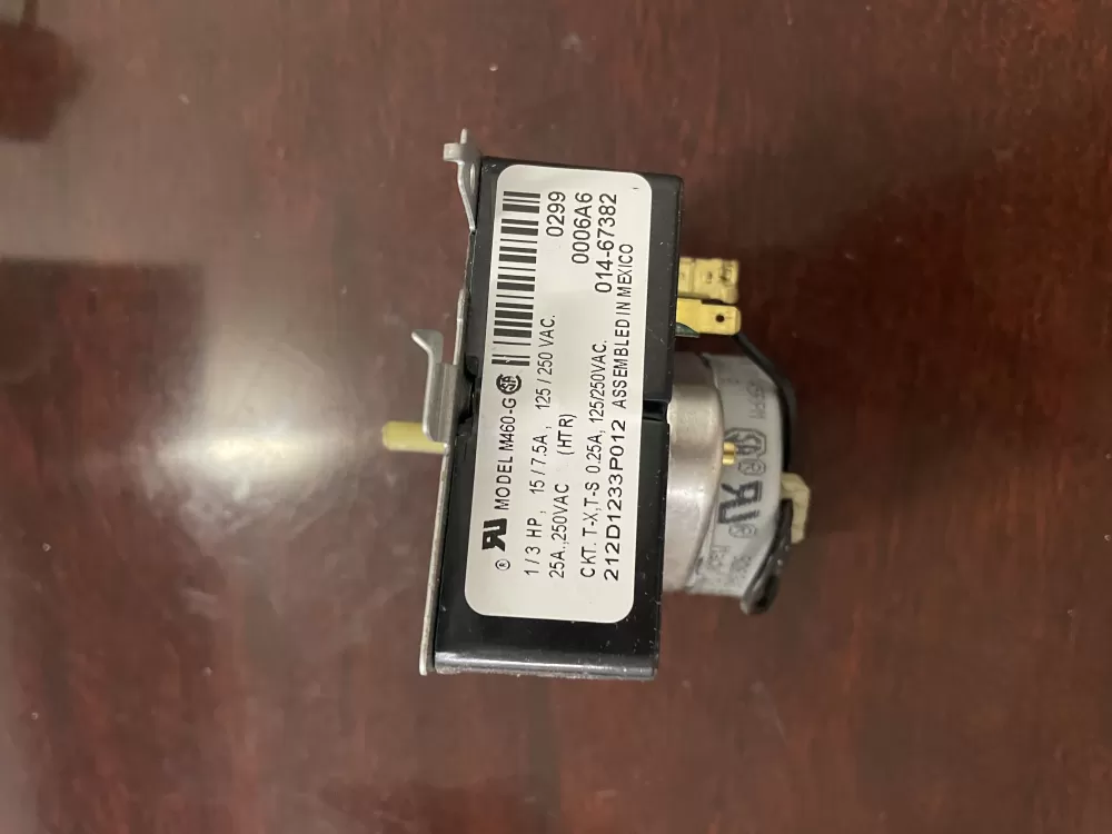 GE 212D1233P012 WE4M364 Dryer Timer