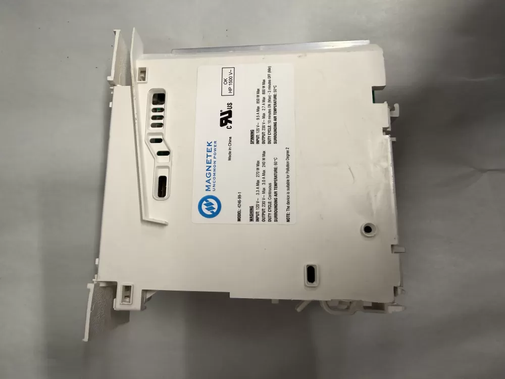 Frigidaire  Kenmore  Electrolux  White Westinghouse 5304504863  AP6025819  134409905  4452243  PS11758142  S134409904  S134409905  4246991  4246-99-100  01620880 Washer Control Board