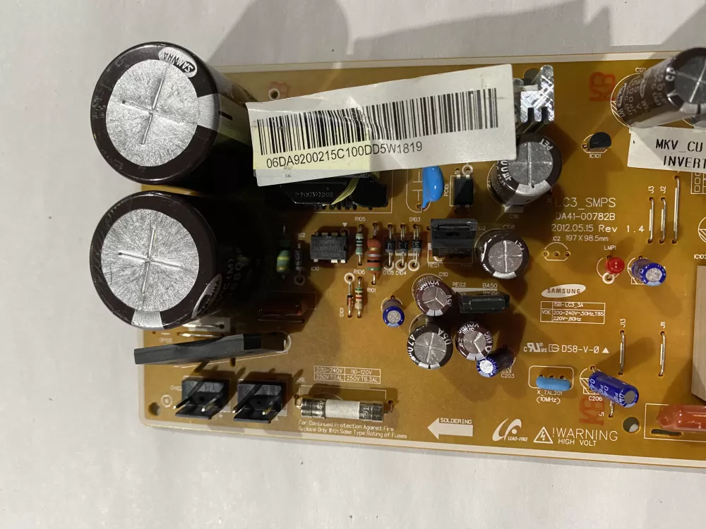 Samsung DA94 00680A DA92 00215C Refrigerator Control Board AZ186619 | BK2745