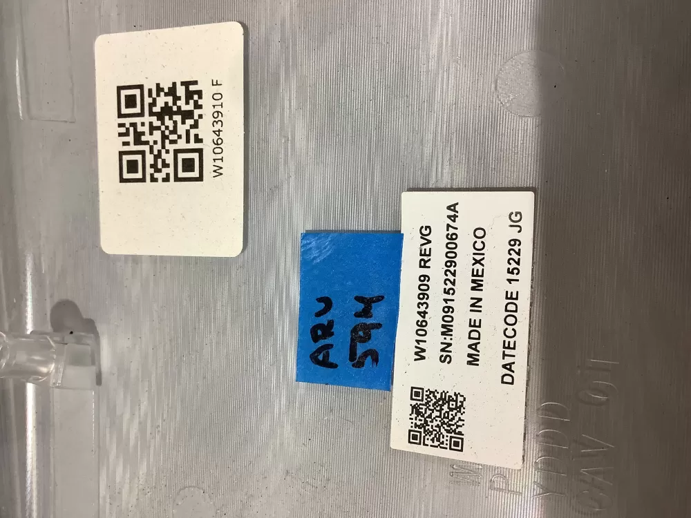 Kenmore Washer W10643909 Main Control Board AZ191199 | ARV594