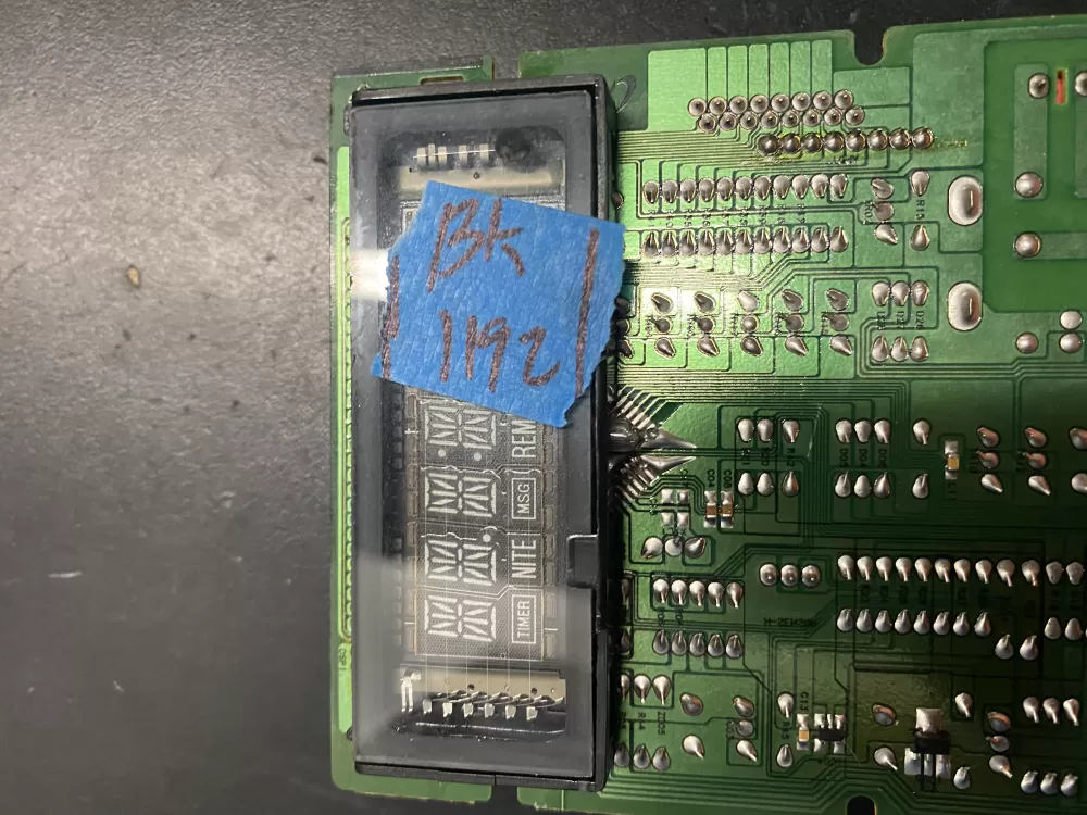 GE Microwave Oem Electronic Control Board Wb27x10871 - AZ21545 | BK1192