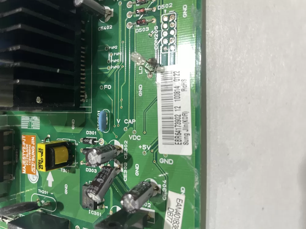 Kenmore LG EBR64173902 Refrigerator Electronic Control Board AZ183518 | Wm2703