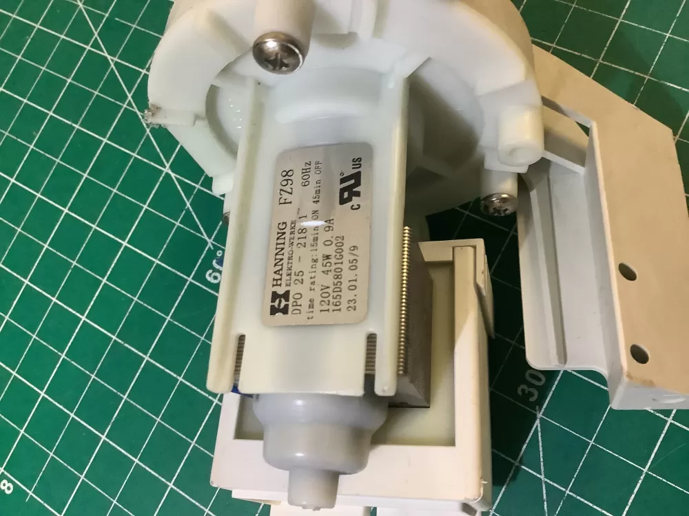 Ge Dishwasher Drain Pump PN 165D5801G002 AZ195655 | SL256