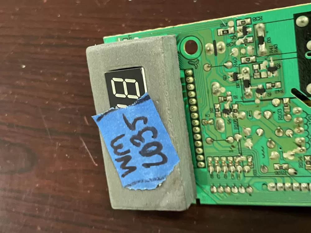 GE EMLAAC1-01-K Microwave Control Board AZ90079 | Wm2035