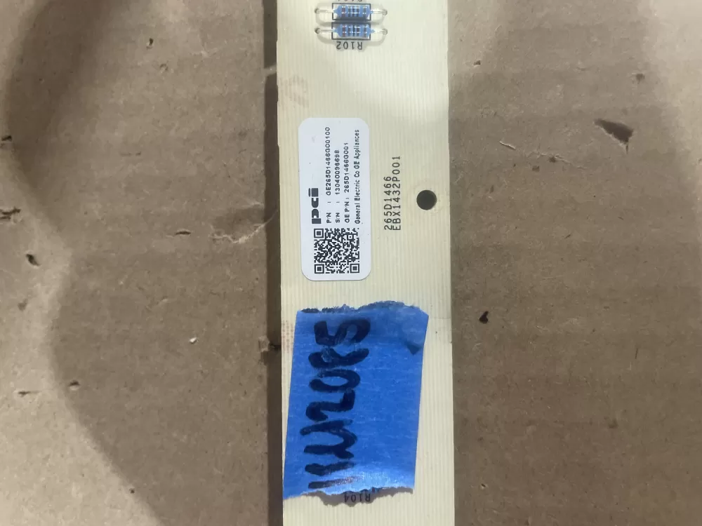 GE WD21X10488 265D1466G001 Dishwasher Control Board