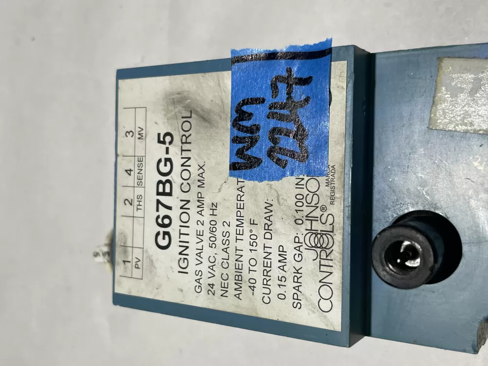 JohnsonControls G67BG-5 Ignition Module For Reznor Heaters AZ123142 | Wm2247