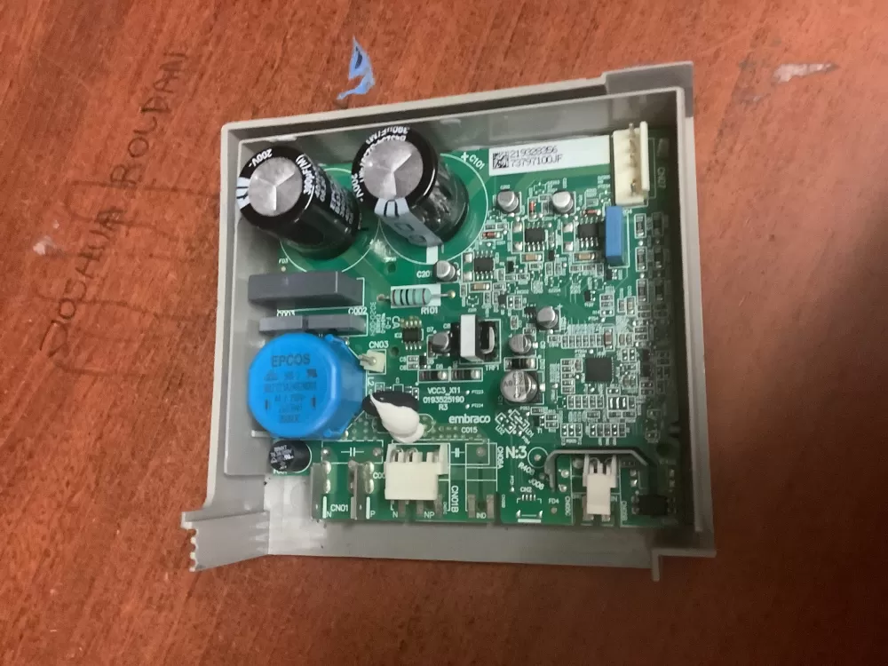 Whirlpool 519308356 VCC3 1156 X7 Refrigerator Inverter Board AZ197413 | AR80