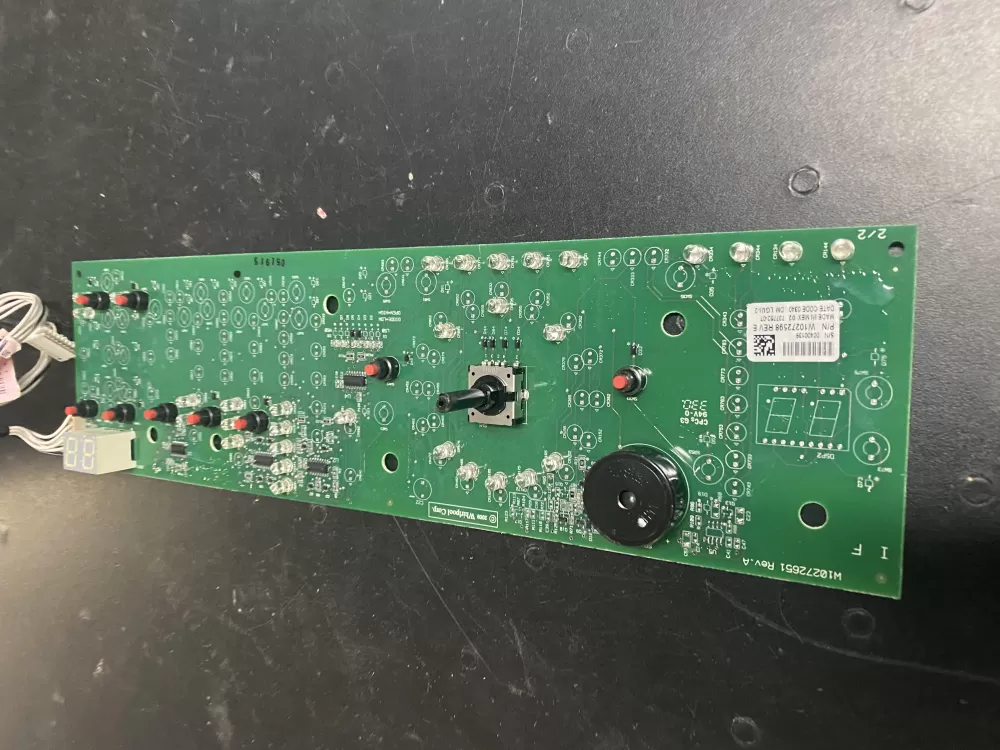 Whirlpool W10272598 Dryer Control Board