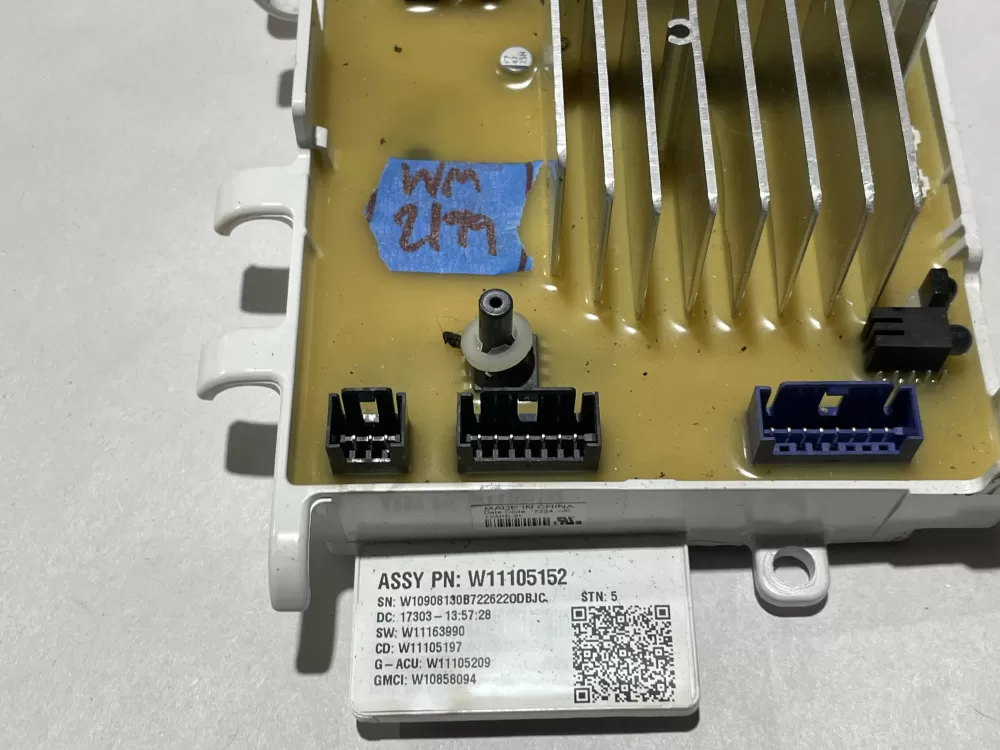 GE 183D7277P005 Rg01cxp002cn Oven Control Board aa AZ119209 | Wm2199