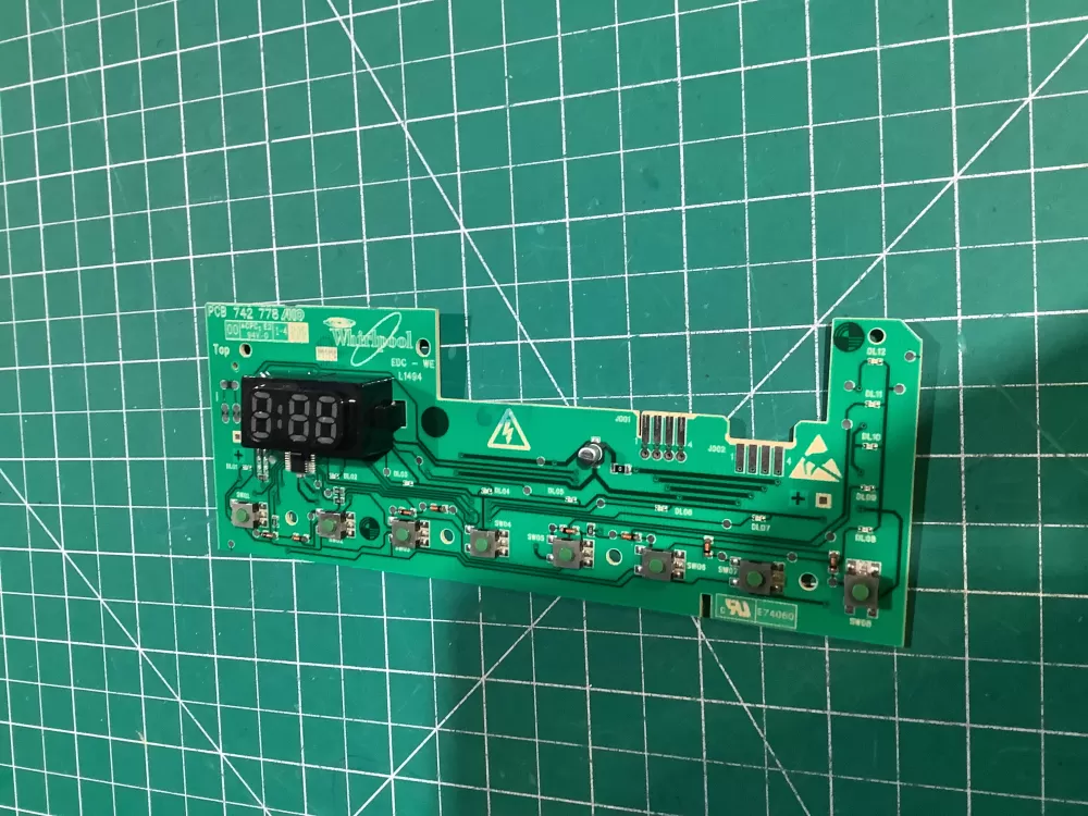 Maytag  Whirlpool WPW10192981  AP6016664  W10192981  4442009  PS11749957  461970422451-1 Washer Control Board
