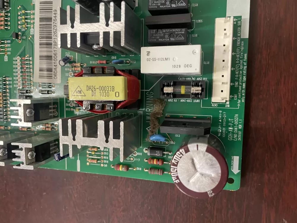 Samsung DA41-00617B Refrigerator Control Board AZ47996 | KM696