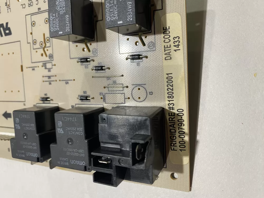 Frigidaire 318022001 Range Oven Lower Relay Control Board AZ185757 | BK2722