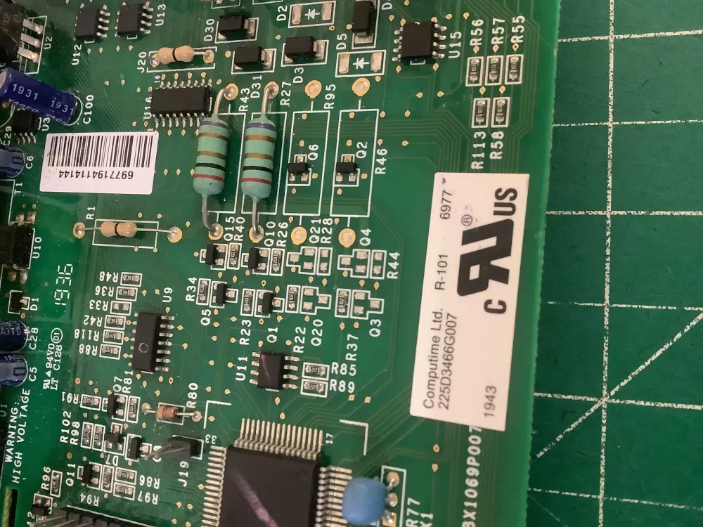 GE WR55X11098C EBX1069P007 Refrigerator Control Board AZ206657 | NR1122