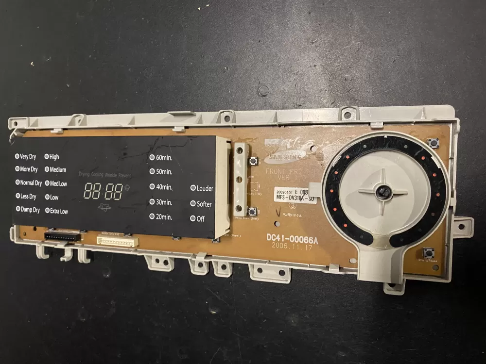 Samsung DC41-00066A Washer Control Board AZ26561 | BK169