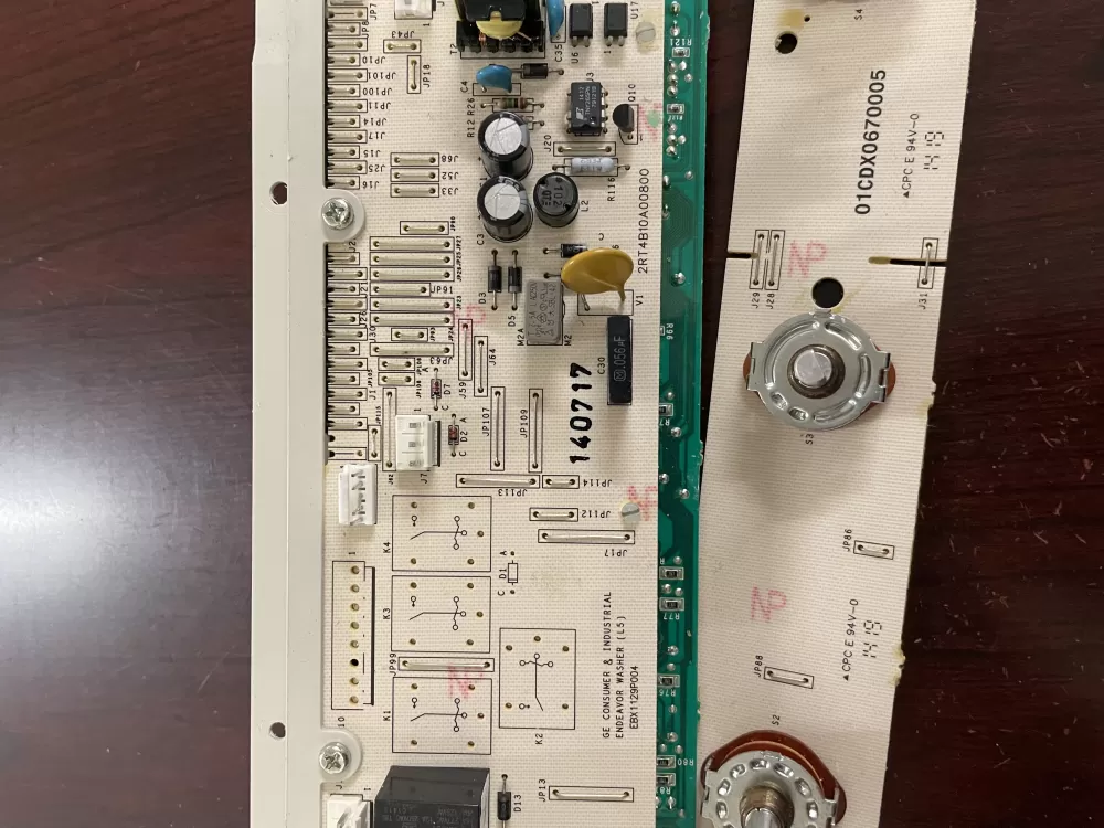 GE WH12X10614 175D5261G039 EBX1129P004 Washer Control Board AZ91333 | KMV475