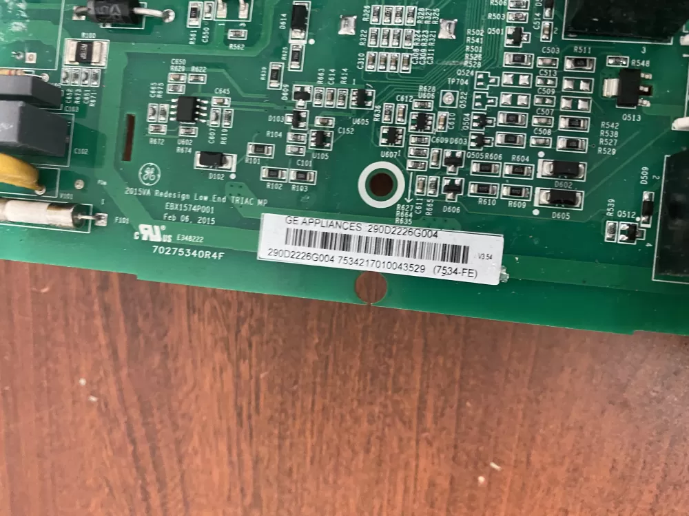 GE 290D2226G004 Washer Control Board AZ53920 | BK1887