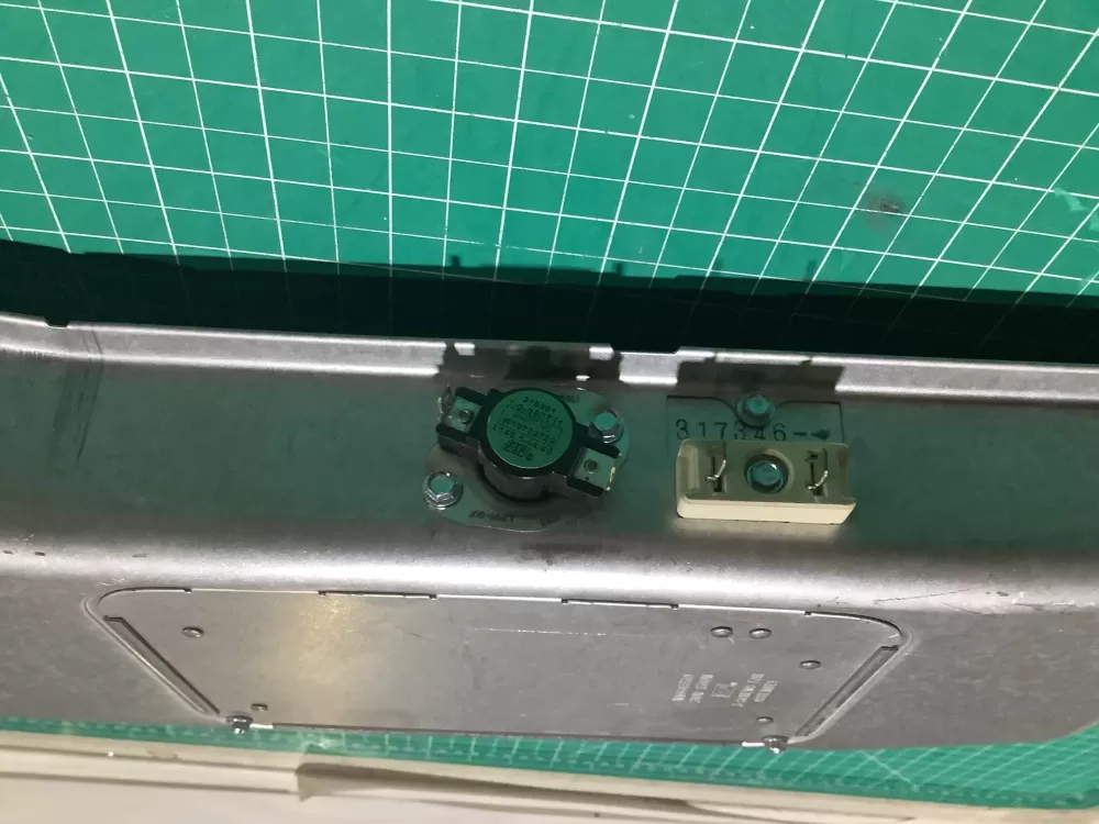 Whirlpool W10643339 Dryer Duct Heater Inlet AZ133990 | SL248