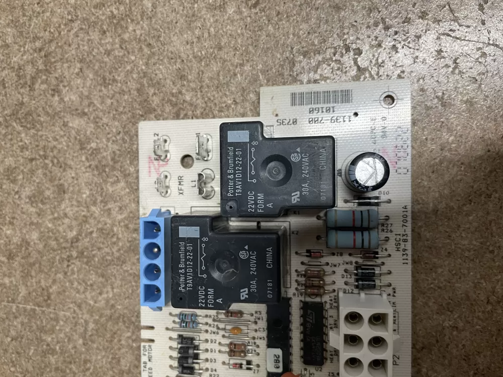 York Coleman 1139-700 1139-83-7002 Furnace Control Board AZ17436 | KM1377