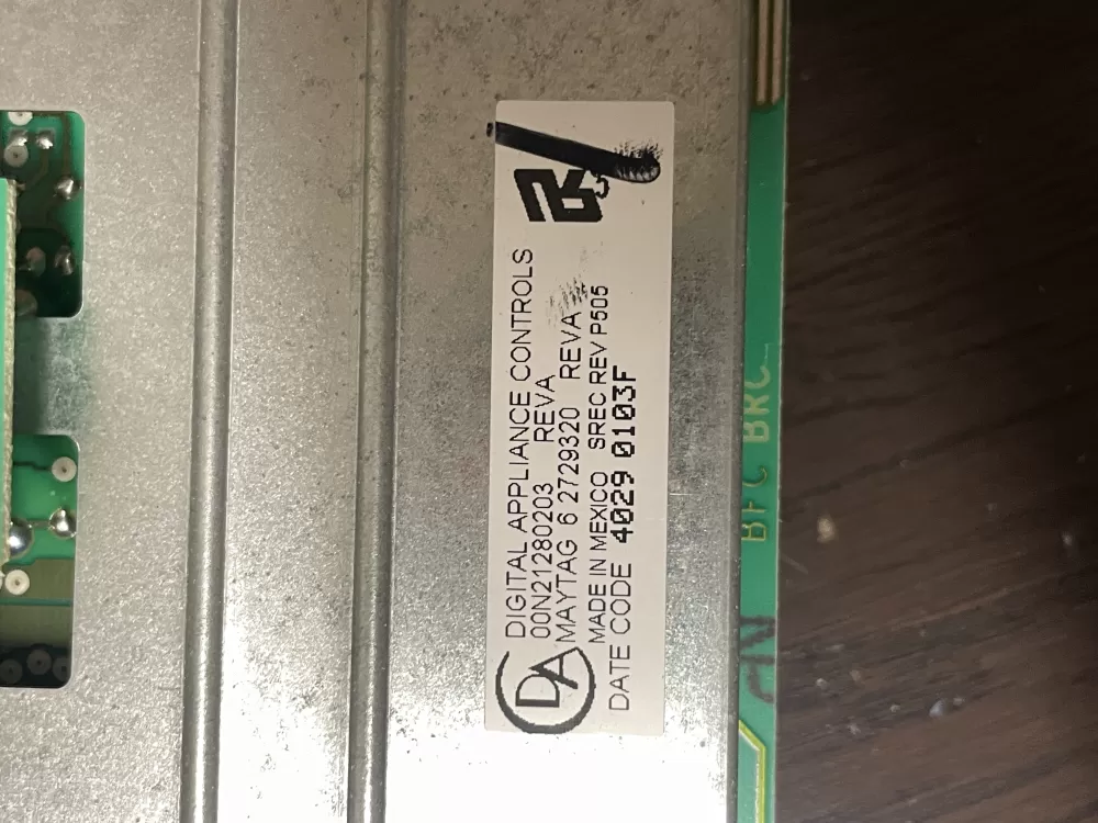 Maytag Whirlpool 00N21280203 62729320 Washer Control Board AZ37258 | Wm459