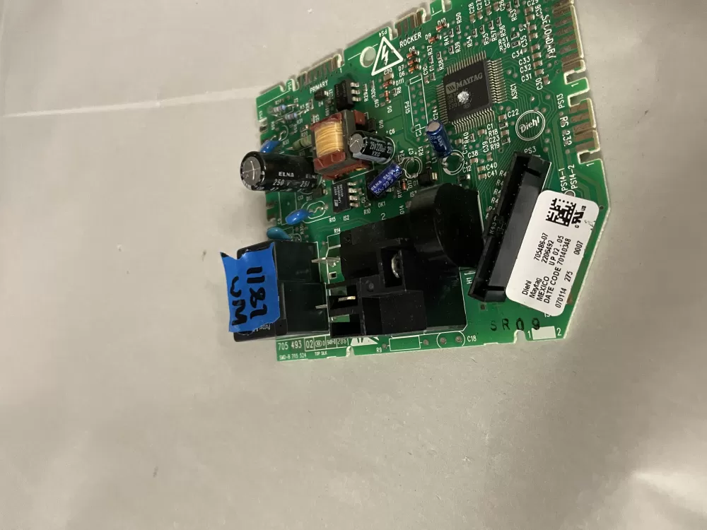 Maytag Amana W10756689 2206492 Dryer Main Control Board AZ219722 | Wm1819