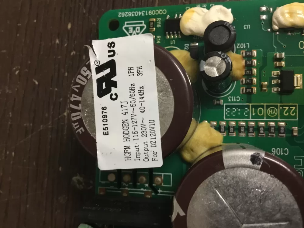 Midea E510976 refrigerator variable frequency board AZ13358 | NR534