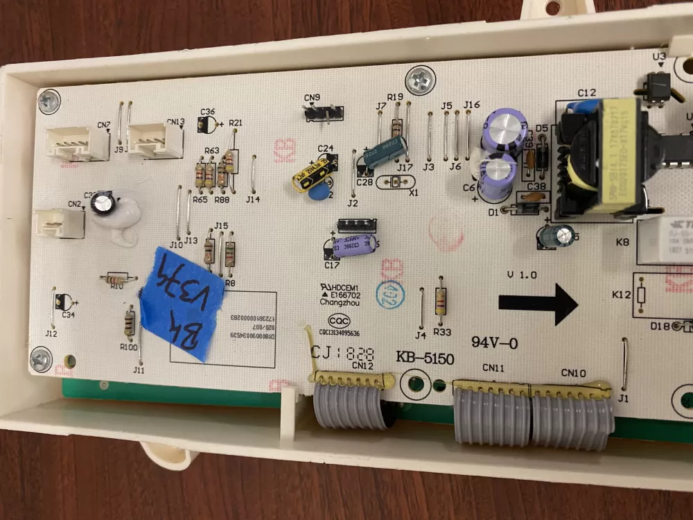 GE WH12X27293 17238100000283 Washer Control Board AZ38431 | BKV379