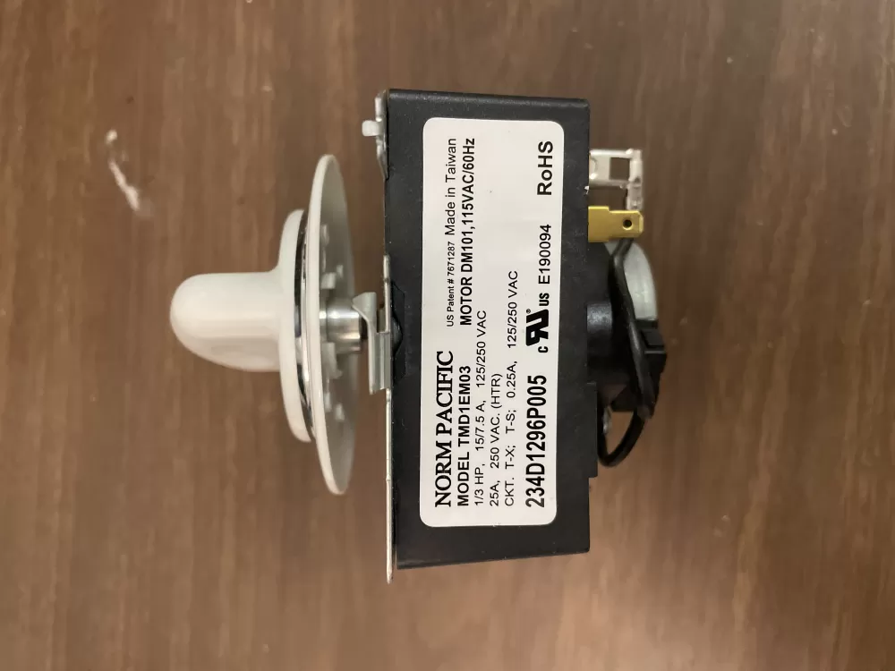Hotpoint  General Electric AP5780508 WE4M364 WE4M533 PS8690648 234D1296P005 Dryer Timer