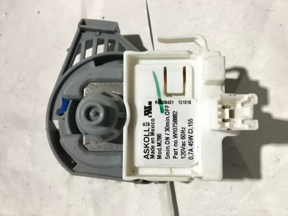 KitchenAid W10914557 Dishwasher Kitchen Aid Drain Pump AZ98389 | Sl47
