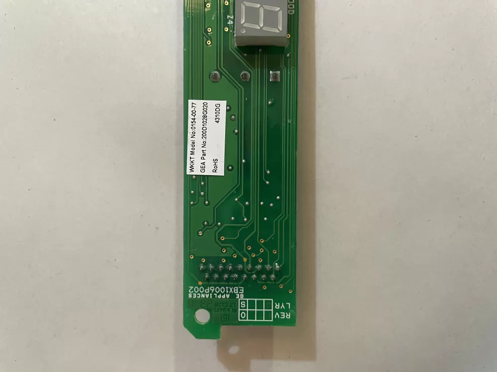 GE 200D1028G020 Refrigerator Control Board AZ143603 | KM2413