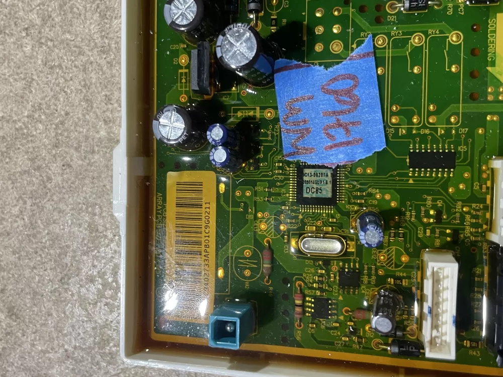 Samsung DC94 02733A Dryer Control Board AZ75926 | Wm1760