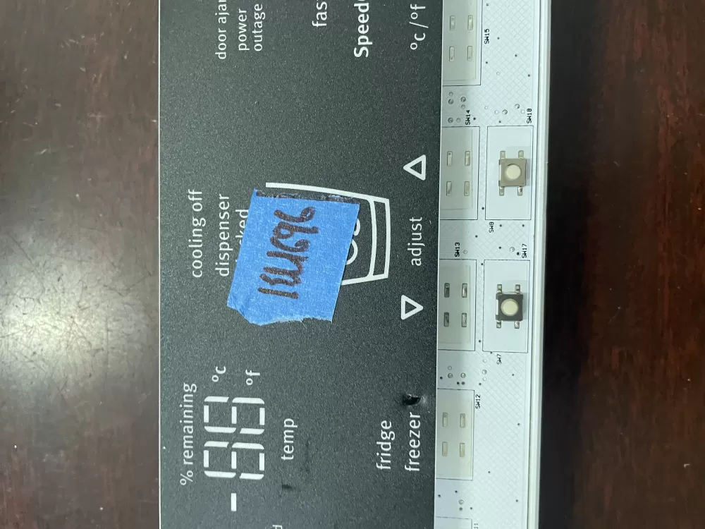 Maytag W10499292 Refrigerator Control Board Dispenser AZ47997 | KM696