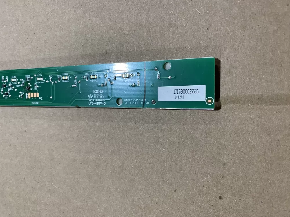 Frigidaire 17176000025536 Dishwasher Control Board AZ64160 | BK2084