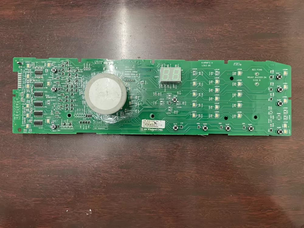 Whirlpool  Kenmore WPW10131865  AP6015491  W10131865  4440813  PS11748770 Washer Control Board