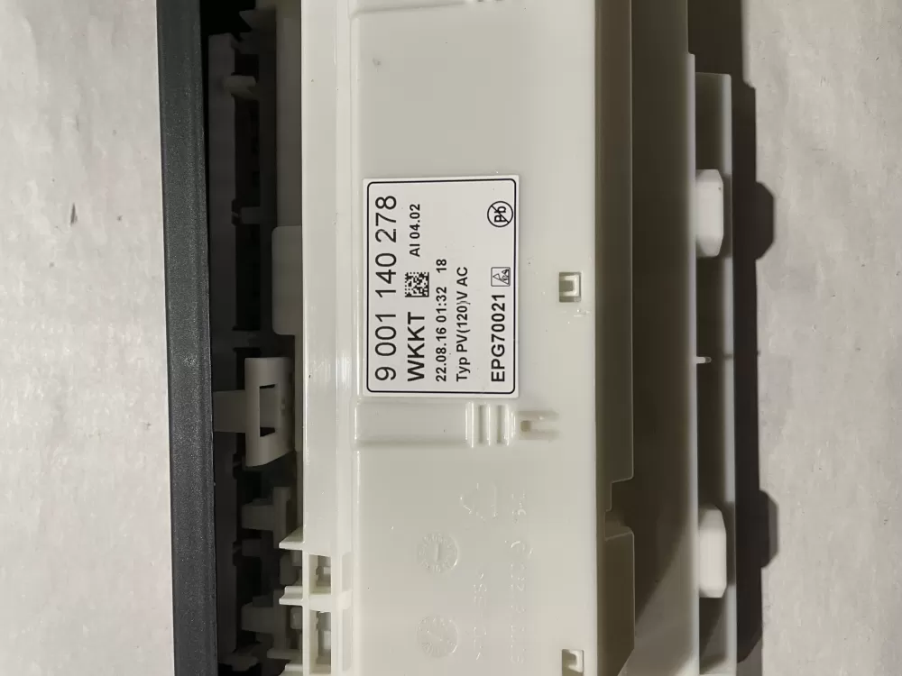 Bosch 9 001 140 278 Dishwasher Control Board AZ203478 | KM2638
