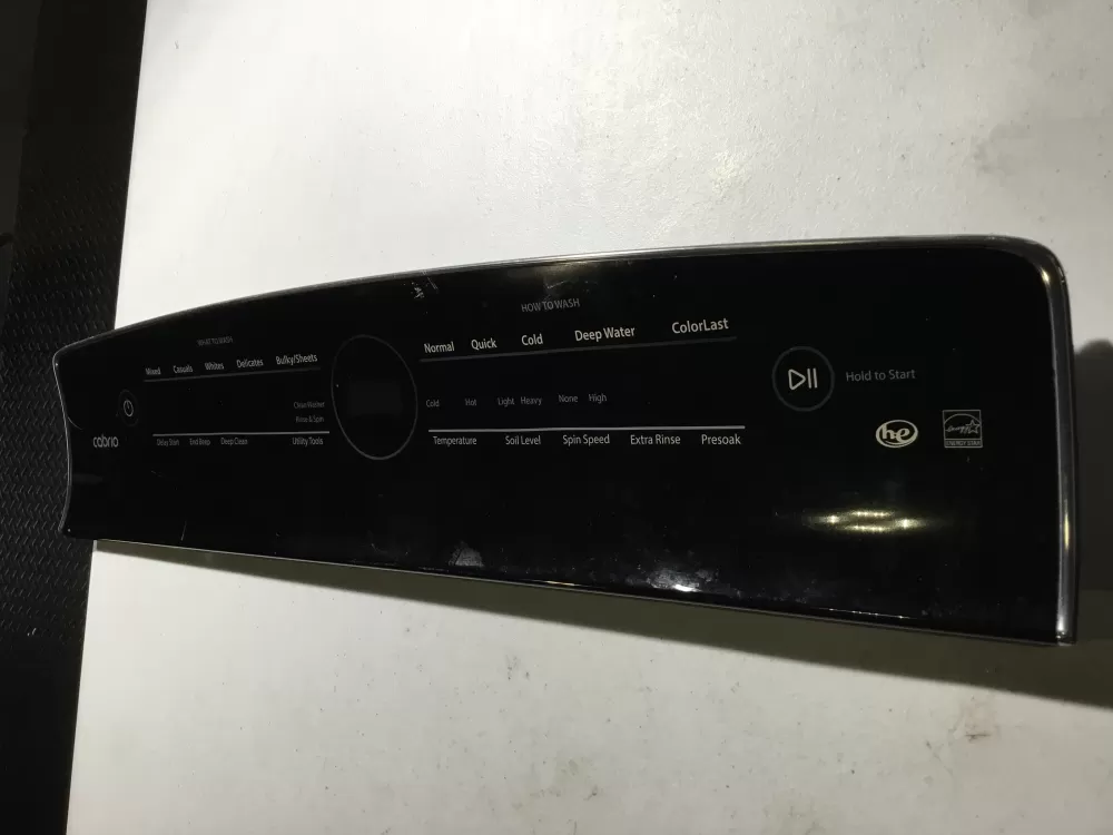 Whirlpool W10596694 W10870765 W11175821 W11089548 PS12074543 Washer Control Panel