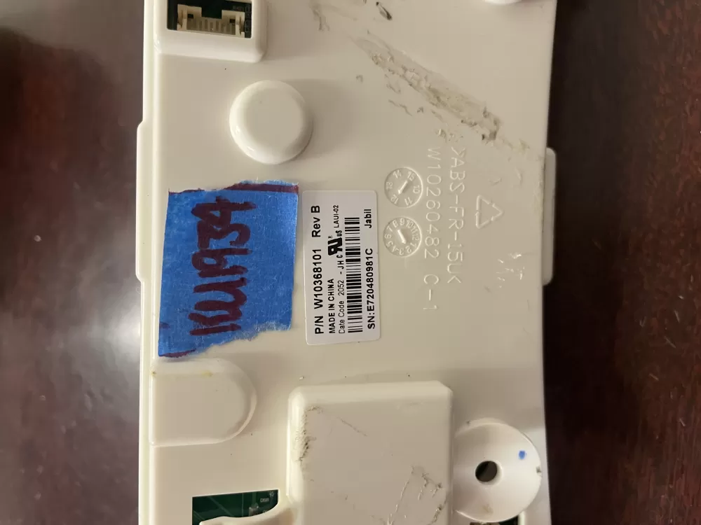 Whirlpool Amana W10443990 W10368101 Washer Control Board AZ52769 | KM1934