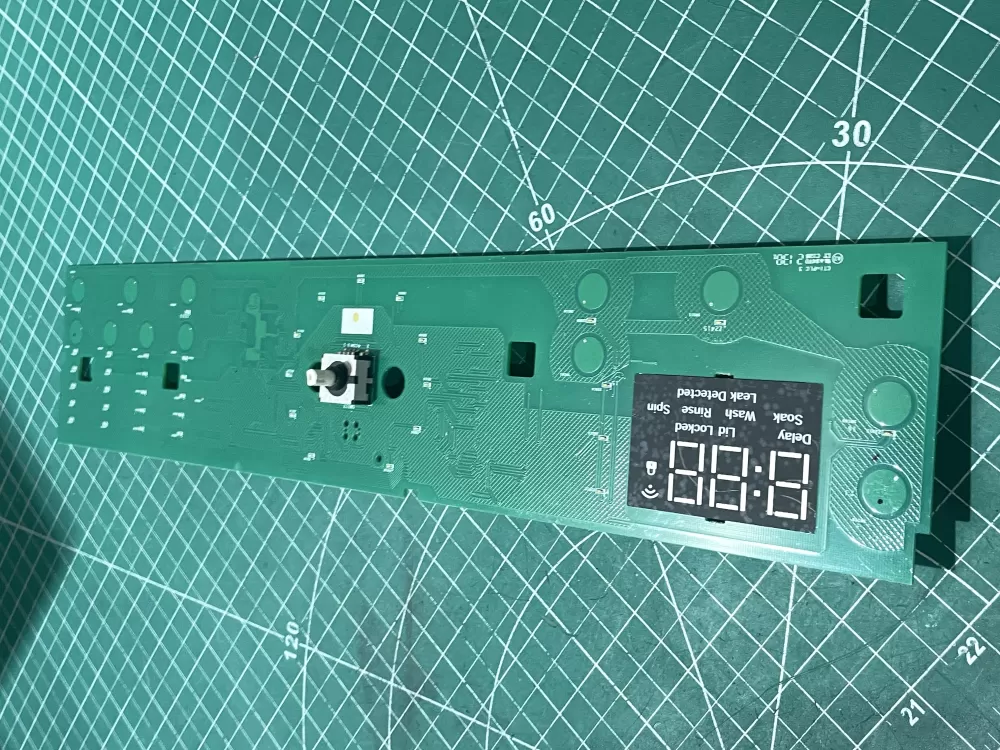GE WH22X32885 Washer User Interface Control Board AZ197495 | Wmv895