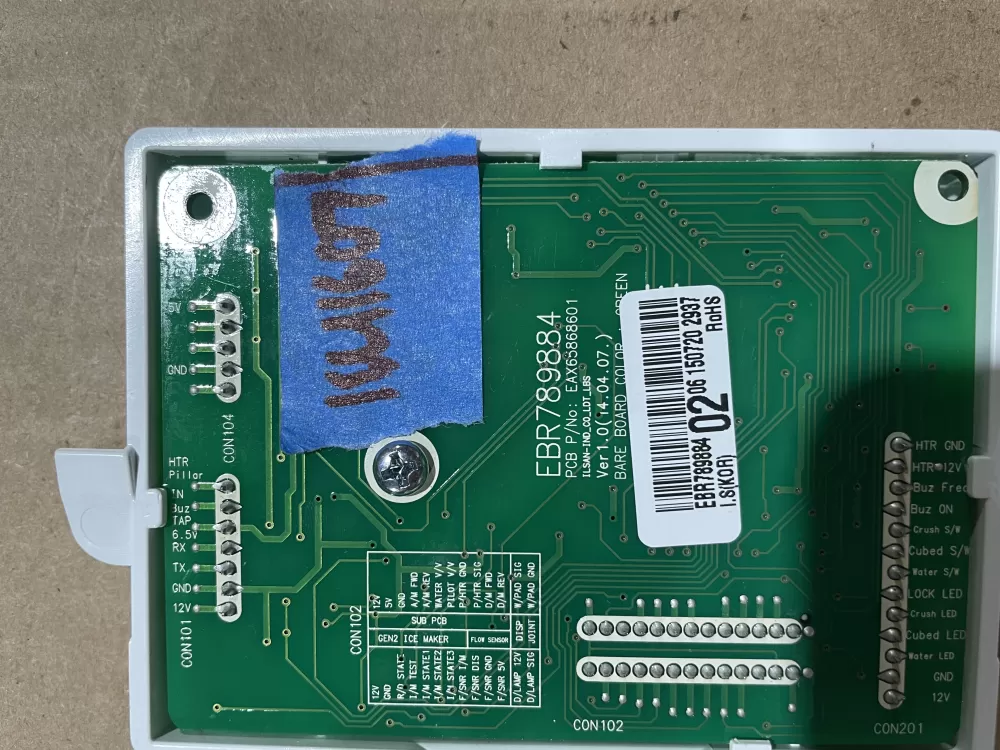 Kenmore EBR78988402 Refrigerator Display Power Control Board AZ68501 | KM1607