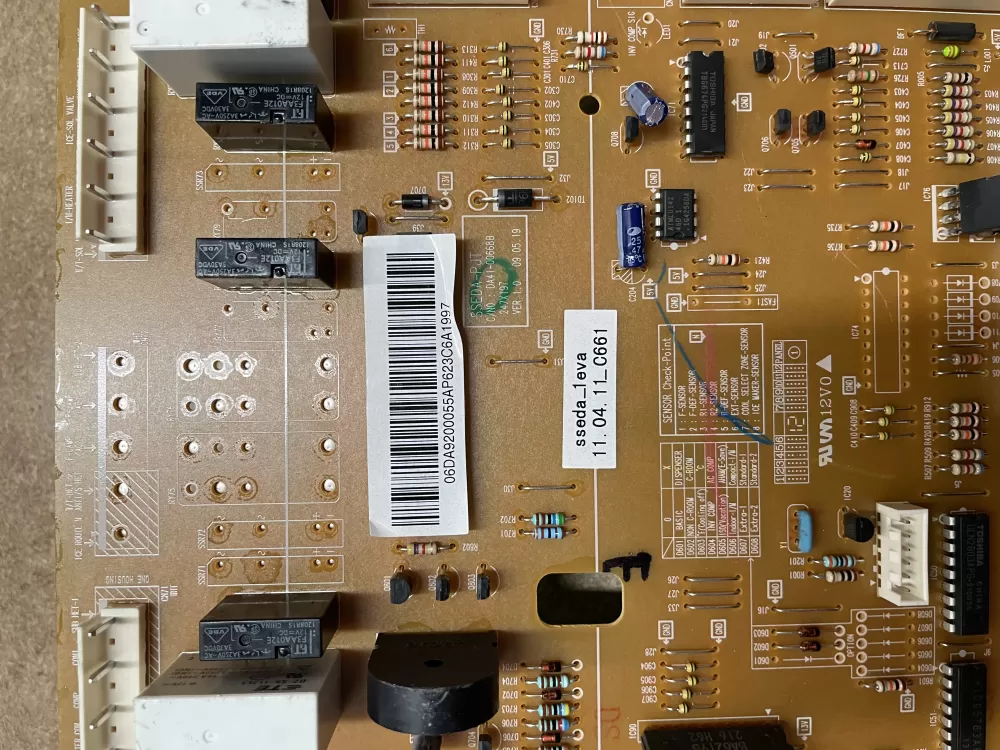 Samsung AP4909012 DA92-00055A Refrigerator Control Board AZ18615 | KM1521