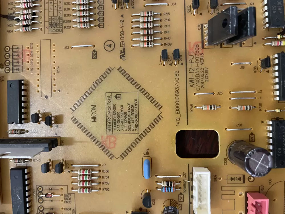 Samsung DA92 00384K Refrigerator Control Board AZ38686 | KM255