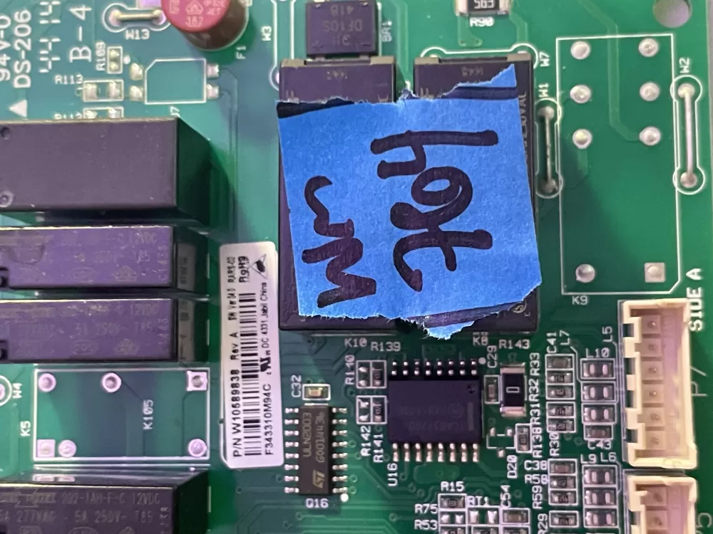 Whirlpool Maytag W10589838 WPW10589838 Refrigerator Control AZ195884 | Wm764