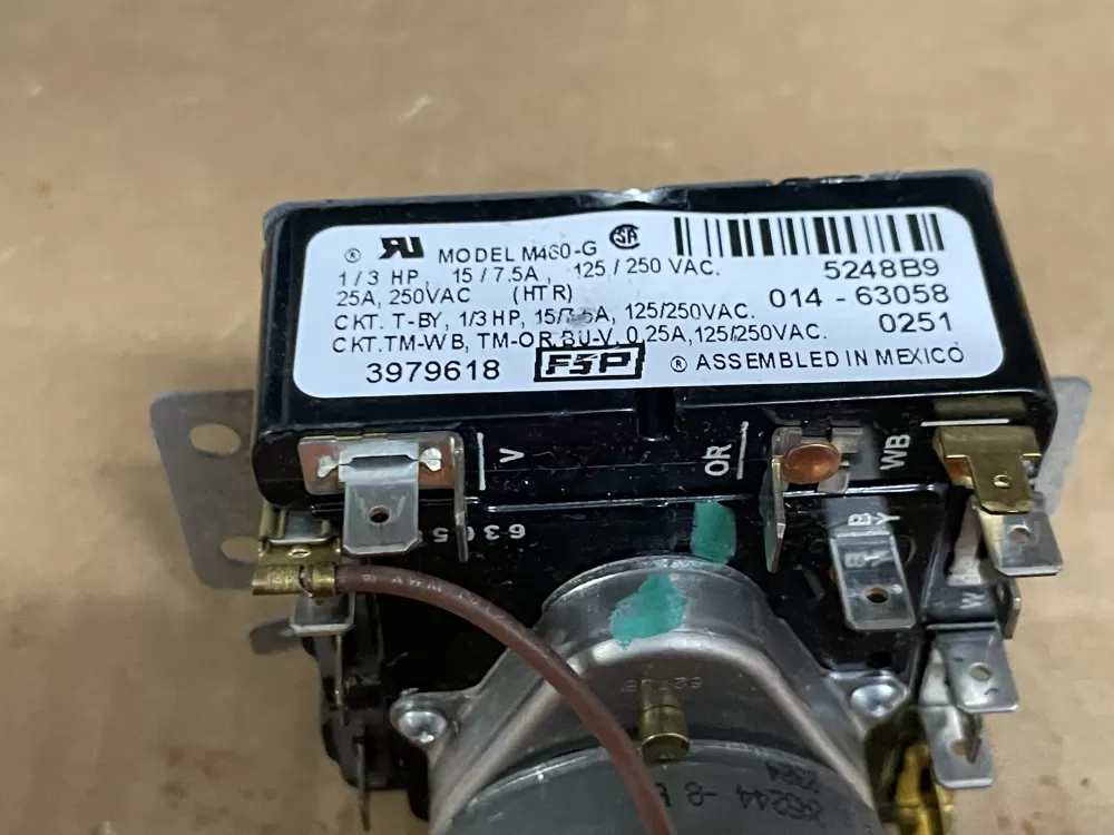 Whirlpool Amana Admiral AP6009056 3979618 3979618R Dryer Timer AZ99023 | Wm1330