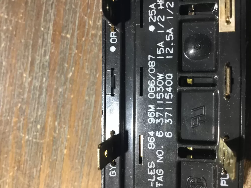 Maytag 63711530W 4 Dryer Control Board Button Switch AZ53728 | NR1903