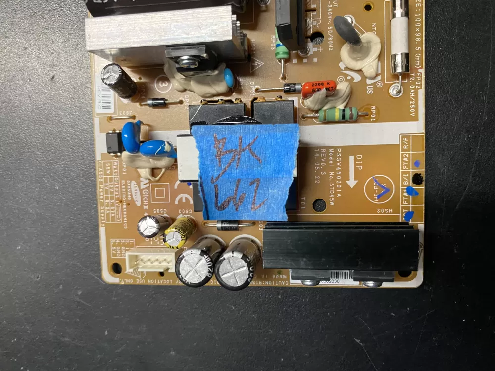Samsung DA92 00486A Refrigerator Control Board AZ23170 | BK662