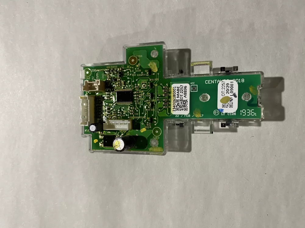 GE 234D2618G001 WE04X27284 Dryer Control Board AZ196114 | BK2534