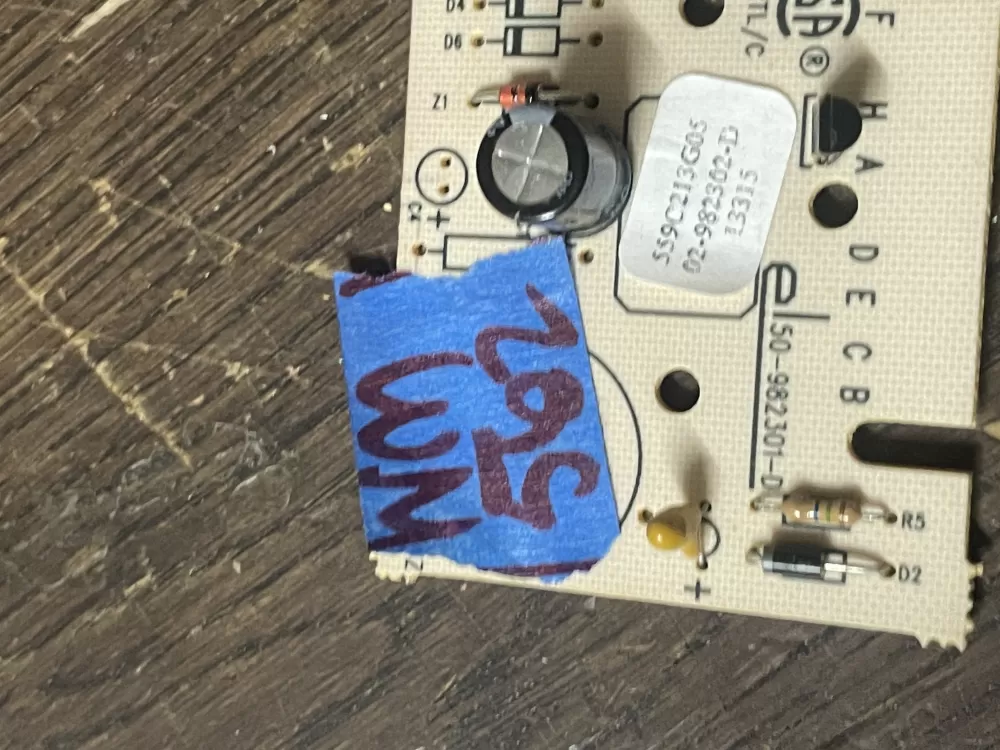 GE WE04X10103 559C213G05 Dryer Control Board AZ47603 | Wm562