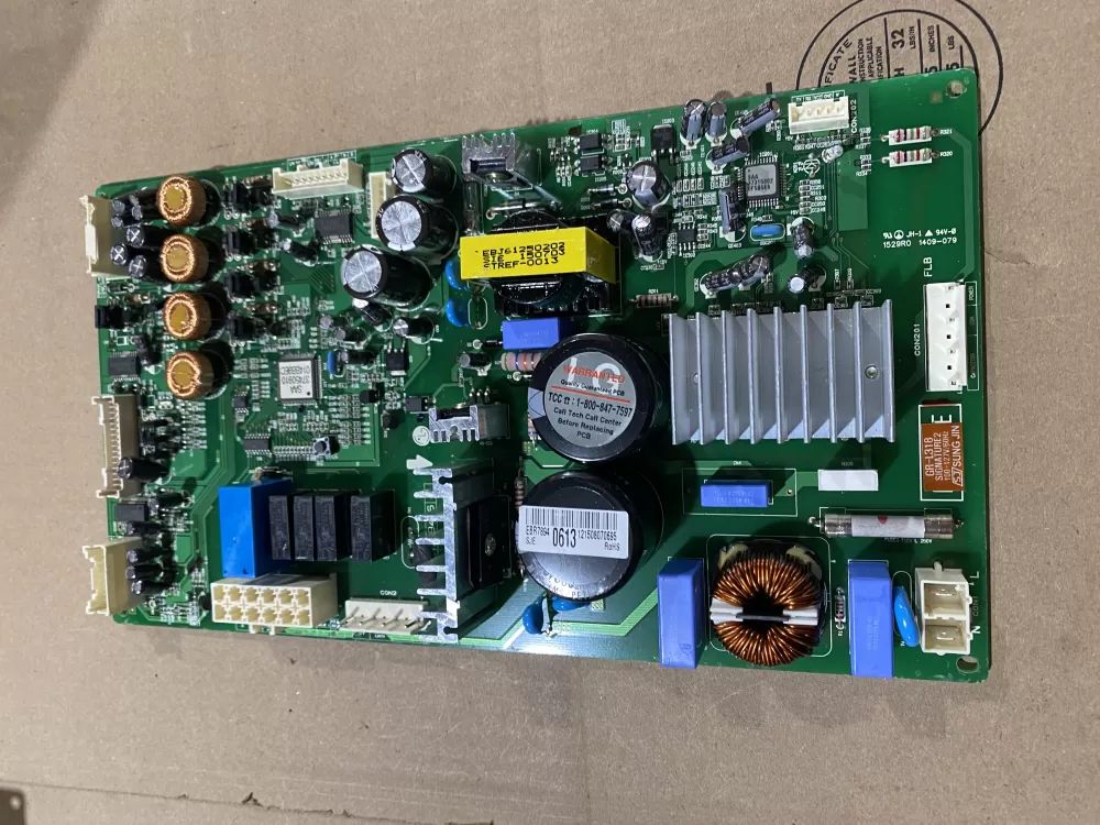 LG EBR77042536 Refrigerator Control Board AZ88318 | BK774