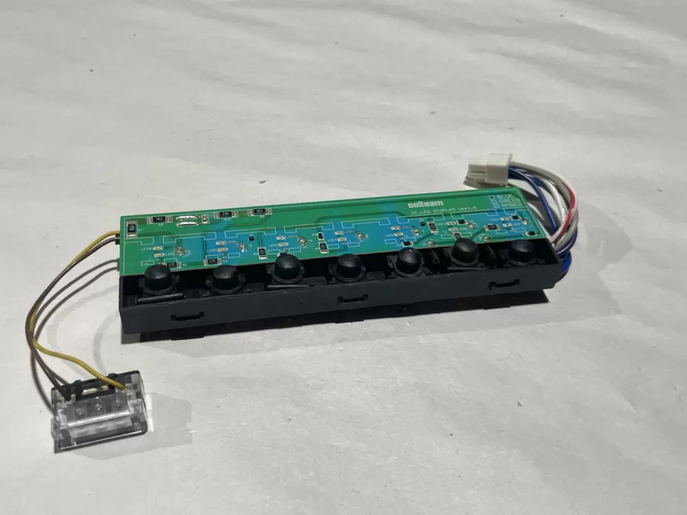 Whirlpool SOLTEAM U1_LED DISPLAY Refrigerator Control Board AZ116541 | Wm2158